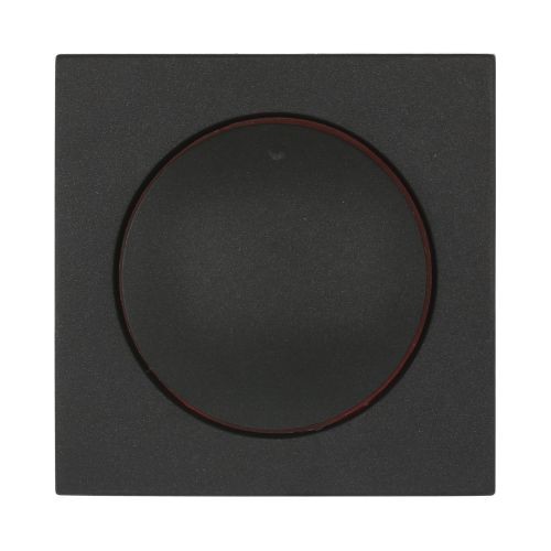 Накладка светорегулятора со световой индикацией, 600Вт (черн. бархат) LK60 (100шт) 1кор.=1000шт