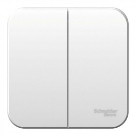 Выключатель 2-кл. ОП Blanca с изолир. пластиной бел (15-90)