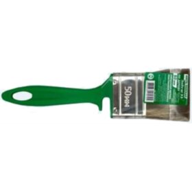 Кисть плоская Bohrer &quot;По дереву&quot;  50 мм (смешан. щетина 45 х12 мм) зеленая пластиковая рукоятка (480/12)