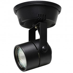 IL.0005.0200 Светильник &lt;&lt;мини прожектор&gt;&gt; GU5.3 50w.Черный