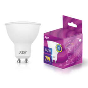 REV Лампа сд PAR16 GU10 7W, 3000K, теплый свет