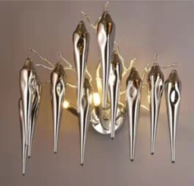 B2240-CH  Люстры 450*450*S200 glass:11 pcs (1к)