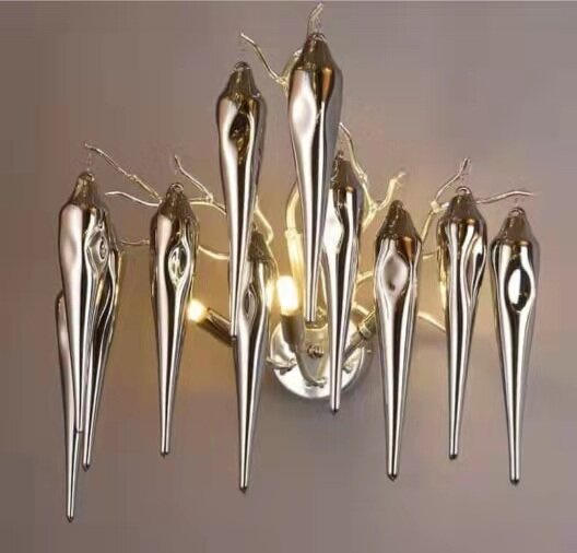 B2240-CH  Люстры 450*450*S200 glass:11 pcs (1к)