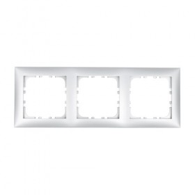 Рамка 3-постовая (сереб. металлик) LK60 (50шт) 1кор.=200шт