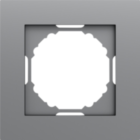 Donel A07 матовый серый рамка 1-я