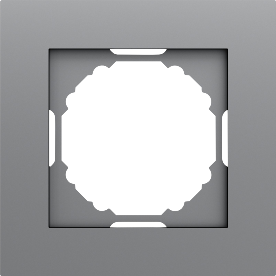 Donel A07 матовый серый рамка 1-я