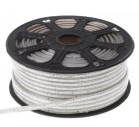 Лента с/д LE 5050-60 14,4Вт красный IP67 220В (50м)