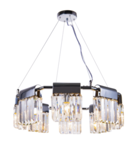 2462R/8A CHR+CL (1) Люстра NW