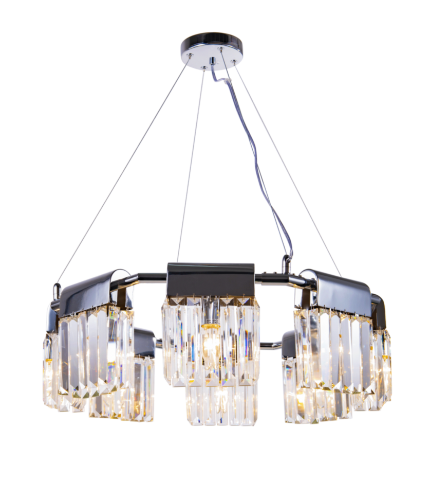 2462R/8A CHR+CL (1) Люстра NW