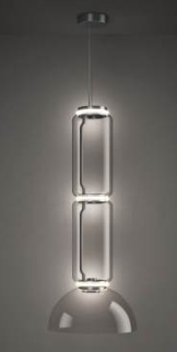 Подвесной светильник Frizzante 1110248P/C-3 LED SMD 35W  3000K / black +amber