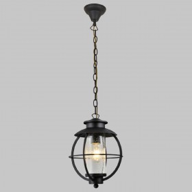 IL.0016.0003-P-BK Уличный подвесной светильник E27 60W Черный