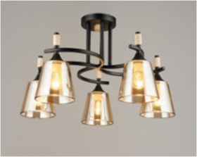 4708/5 BK (2) Люстра