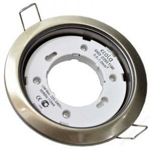 Ecola GX53 H4 св-к Черная бронза 38x106 FN53P2ECB