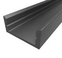 Профиль накладной 0716-2 стандарт черный