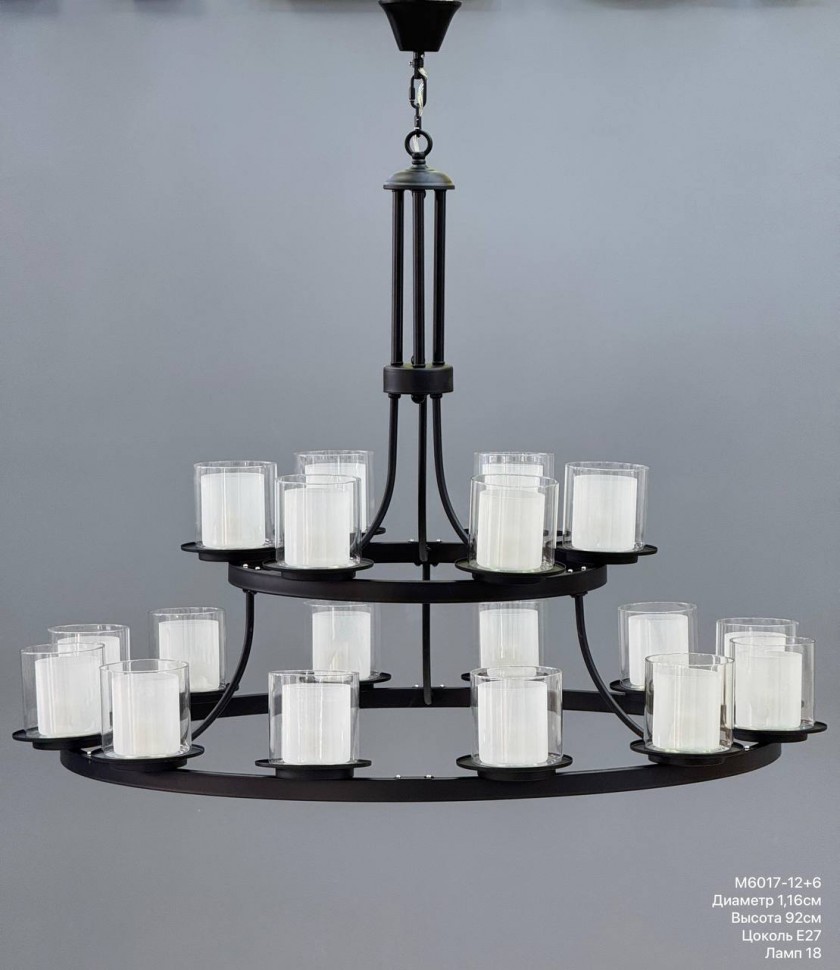 M6017/12+6 (1160*920 E27*18) (4 ряд)