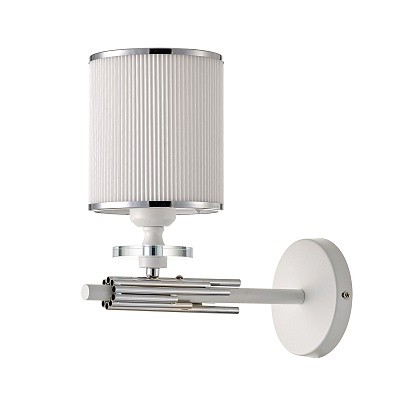 Настенный светильник  Escada 1156/1A E27*60W Matt white/Chrome