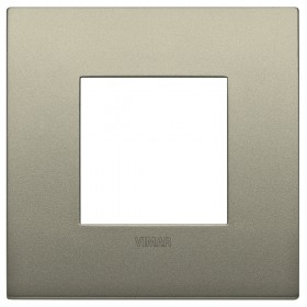 НАКЛАДКА CLASSIC НА 2 МОДУЛЯ ШАМПАНЬ МАТОВЫЙ