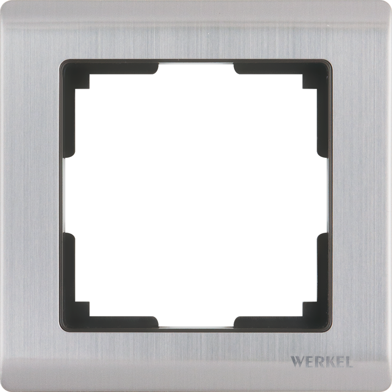 WL глянцевый никель 1 рамка WL02-Frame-01