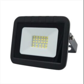 Прожектор с/д LEEK LE FL SMD7 20W CW BLACK (80) IP65 холодный белый (ультратонкий)