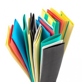 Термоусаживаемая трубка ТУТ 10/5 набор ;7 цветов по 3шт,100мм EKF PROxima