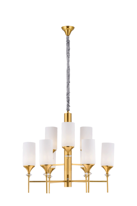 8903/6+3LT BRASS (1) Люстра