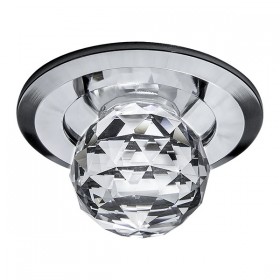 070114*** Светильник ASTRA BOL LED 1W 82LM ХРОМ/ПРОЗРАЧНЫЙ 4000K (в комплекте)