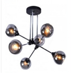 4798/6 CH+BK (1) Люстра (RL)