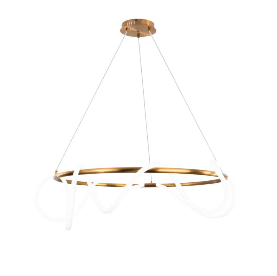 KT871DW/100 BRASS (1) Люстра (NW)