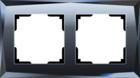 WL черный 2 рамка WL08-Frame-02