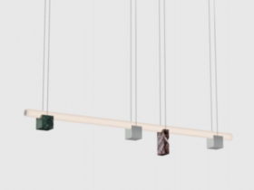 Подвесная светильник Via 1110278P/M LED 20W  4000K / white  + black