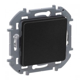 Механизм выключателя 1-кл. Inspiria 1445142 10А IP20 250В 10AX антрацит Leg 673603