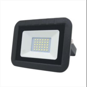 Прожектор с/д LEEK LE FL SMD7 30W CW BLACK (50) IP65 холодный белый (ультратонкий)