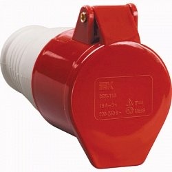 IEK Розетка кабельная 32А 380В 3P+PЕ ССИ-224 IP44 IEK PSR22-032-4