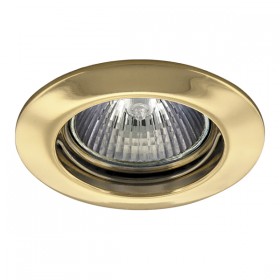 011012 Светильник LEGA HI FIX MR16/HP16 ЗОЛОТО (в комплекте)