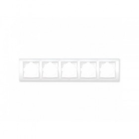 700-0200-229 Zera Рамка 5-ая гориз. белая &quot;EGP&quot;