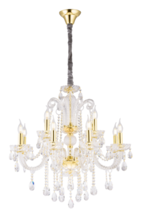 8281/8+4G GOLD (1) Люстра