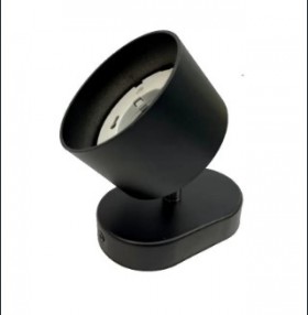 Светильник настенно- потолочный под лампу GX53 черный