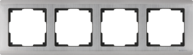 WL глянцевый никель 4 рамка WL02-Frame-04