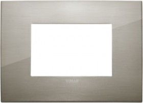 НАКЛАДКА CLASSIC НА 3 МОДУЛЯ СТАЛЬ МАТОВАЯ