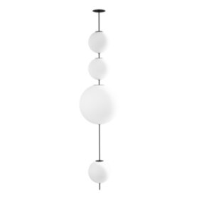 Подвесной светильник  Monile 1110678P/4 LED 20W 4000K/black+white