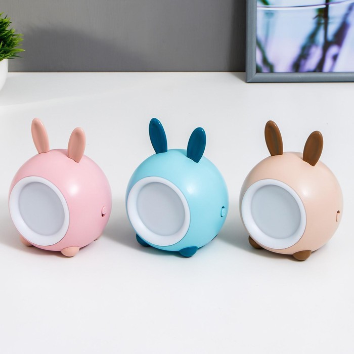 Ночник "Зайчик" LED 2Вт МИКС 8х9х12 см RISALUX  5503299