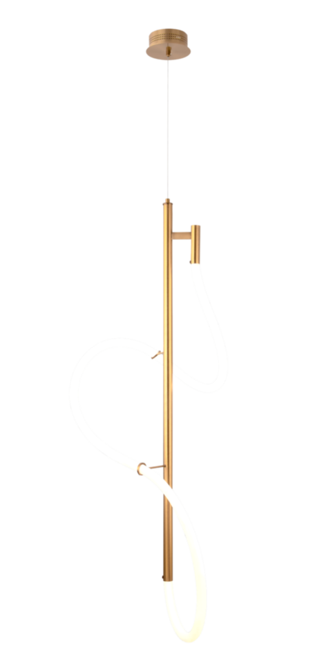 KT874DW/40 BRASS (1) Люстра (NW)
