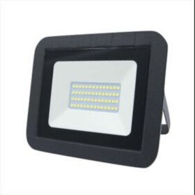 Прожектор с/д LEEK LE FL SMD7 50W CW BLACK (30) IP65 холодный белый (ультратонкий)