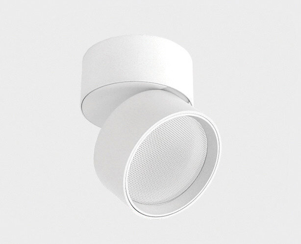 IT02-005 white 3000K LED 10W CRI:90 80* IP44 d75x72mm светильник потолочный