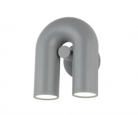 08465-1,16 Бра Канти серый w20*18 h24 Led 12W (3000-6000K)