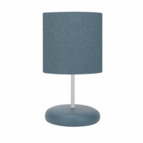 Светильник настольный с абажуром LE TL HELEN 02 PLAIN BLUE  (Синий, E14) (12) ( под патрон)