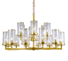 1988A/12+6 BRS CP (1) Люстра NW (в 2х коробках A,B)