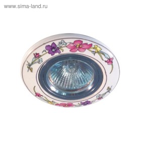 IL.0024.0429 бел с крас цветком