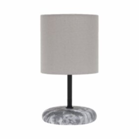 Светильник настольный с абажуром LE TL HELEN 03 DARK GREY (Темно-серый, E14) (12) ( под патрон)