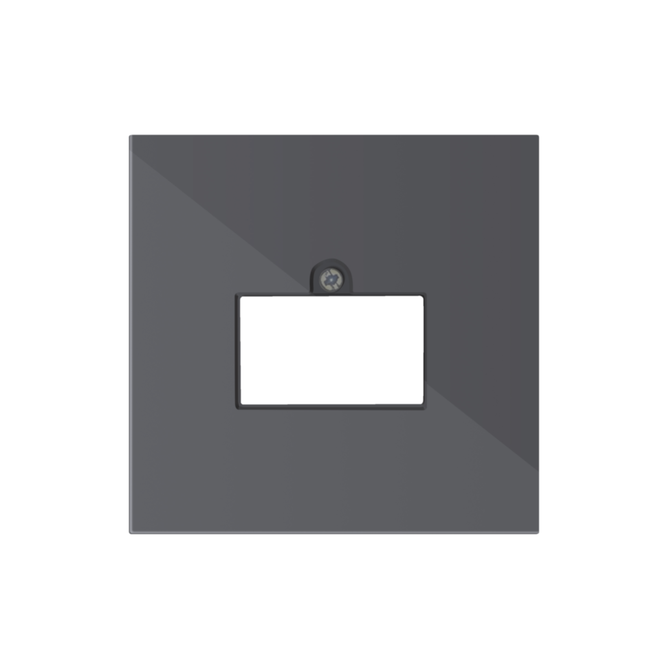 Накладка стандарта TAE для розеток USB, HDMI, аудио, черный